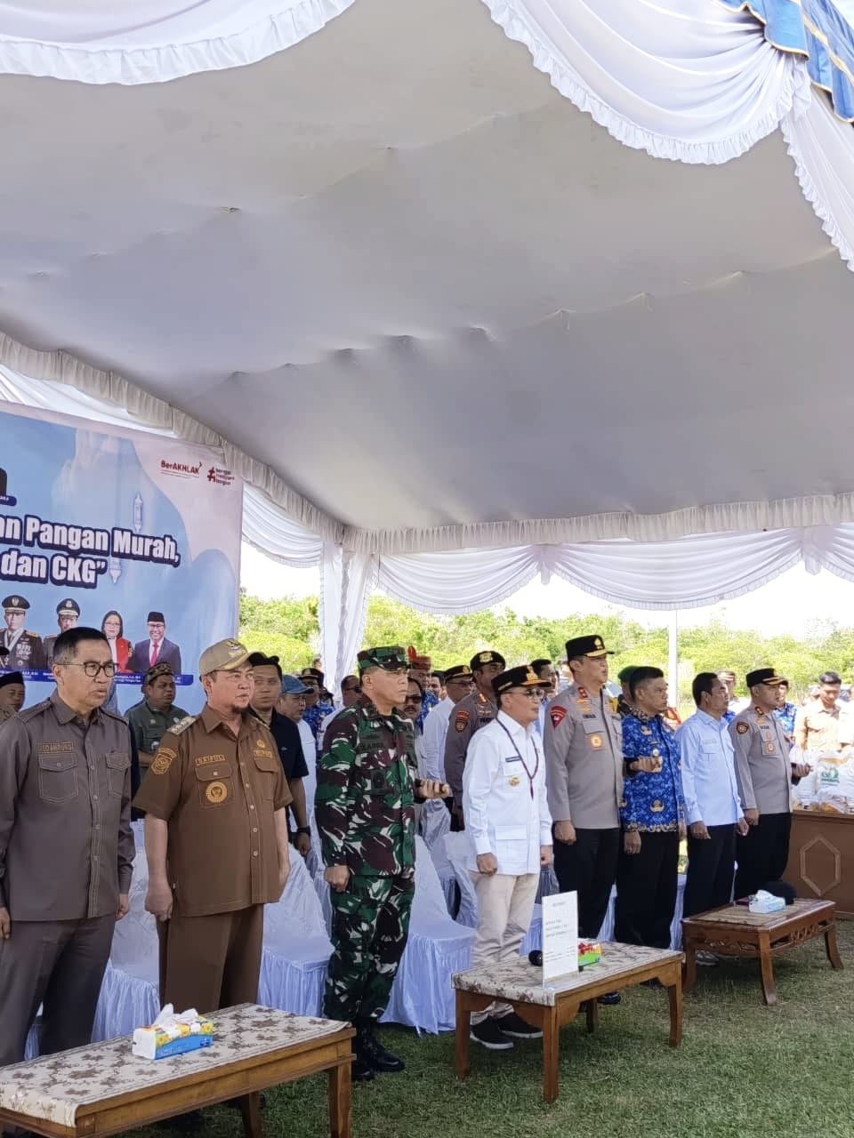 Kepala BAPENDA Kabupaten Katingan Hadiri Kunjungan Kerja Gubernur Kalimantan Tengah di Kasongan